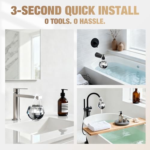 Bath Water Filter for Tub Faucet with Overflow
