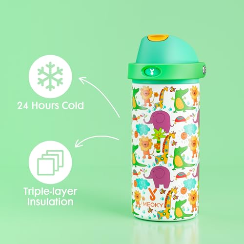 18 oz Kids Water Bottle for School