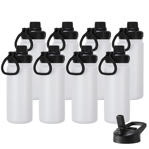 16 oz Kids Water Bottle for School Stainless Steel Double Wall Vacuum Insulated Water Bottle with Straw lids & Spout Lid