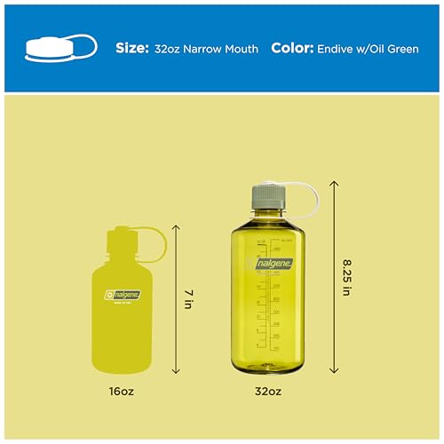 32 oz Narrow Mouth Water Bottle