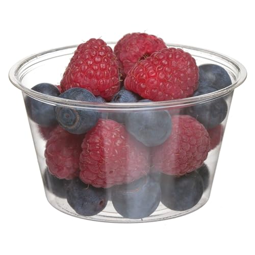 Compostable Clear PLA Plastic 3oz Portion Cups (2000 Count)