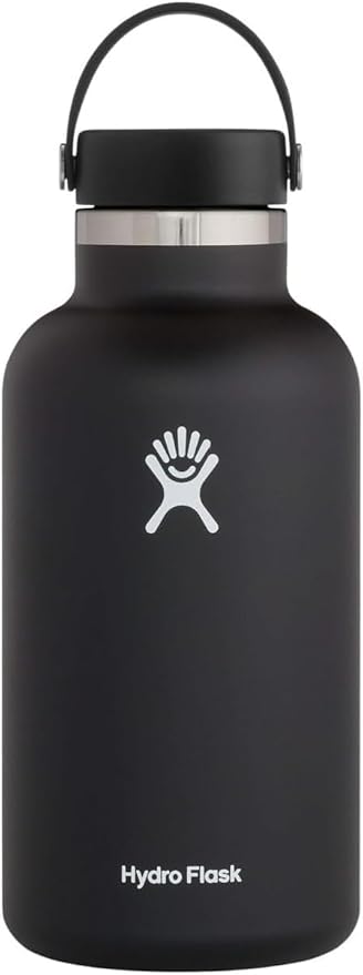 Hydro Flask Wide Flex Cap Black 64 Oz