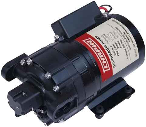 Chapin 6-9217 12V/7.0 GPM 60 PSI Self-Priming Diaphragm Water Pump for ATVs, Marine, Boating, Water Supply, Camping, RV Recreation & Boom Spray Systems