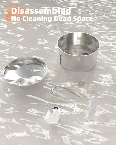 Cat Water Fountain Stainless Steel