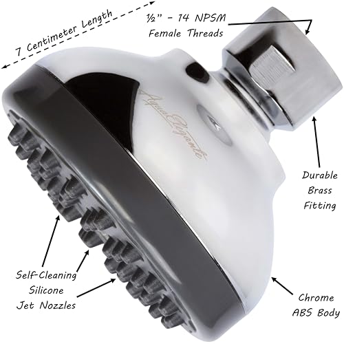 Pressure Boosting Shower Head