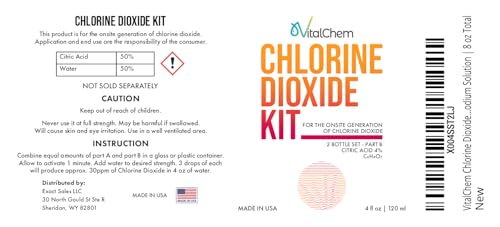 Chlorine Dioxide Kit (8 Ounce)