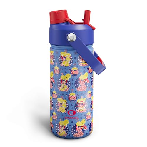 Kids Insualated Water Bottle with Straw