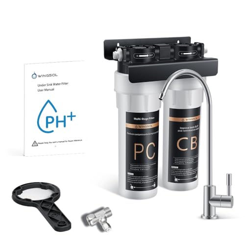 Water Filter for Sink with Faucet