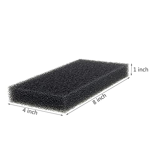 Aquarium Filter Foam Sponges Pad (4 Count)