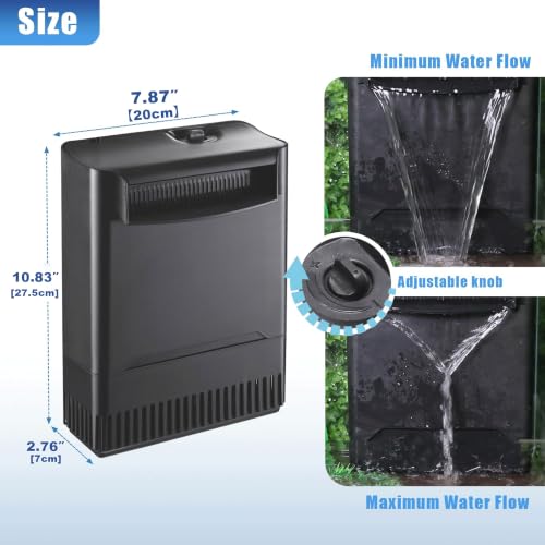 Large Powerful Turtle Tank Filter U V