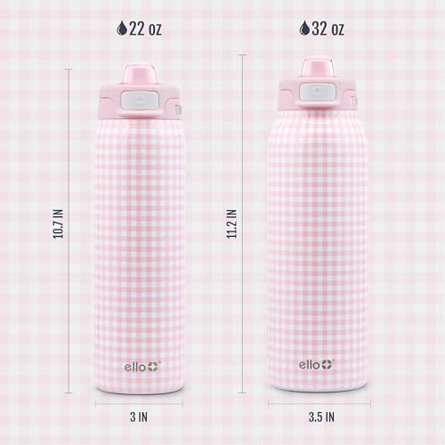 Pop & Fill 22oz Stainless Water Bottle
