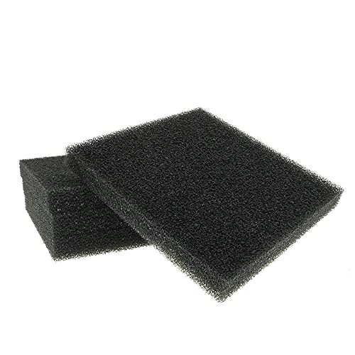 8 Pieces Aquarium Filter Foam Sponges Pad 9x9x1 Inch (4 Count)