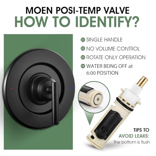 1222 Replacement Cartridge for One Handle Posi Temp Shower Cartridge Replacement