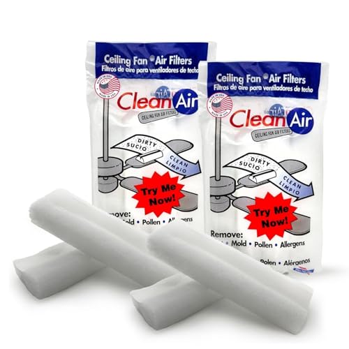 Ceiling Fan Blade Air Filter (2 Count)