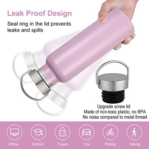 20 oz Insulated Water Bottles Bulk 4 Pack (4 Count)