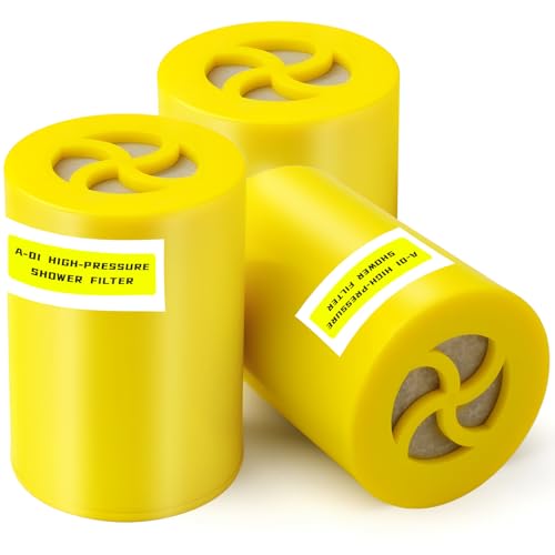 A 01 Shower Filter Replacement Compatible With Afina Filtered Showerhead & Shower Filter (3 Count)