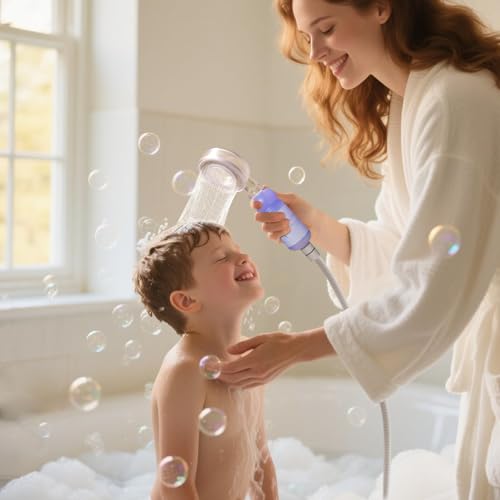 Vitamin C & Aromatherapy Skincare Spa Shower Head with Handheld