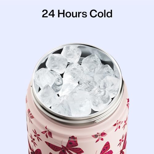 Insulated Water Bottle with Straw Stainless Steel Water Bottle