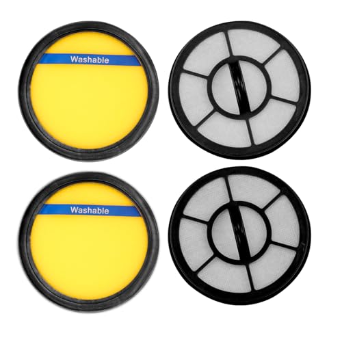 4PCS Washable Filter for Eureka DCF25 & EF7 Fit AS3030AE Vacuum Cleaner (4 Count)