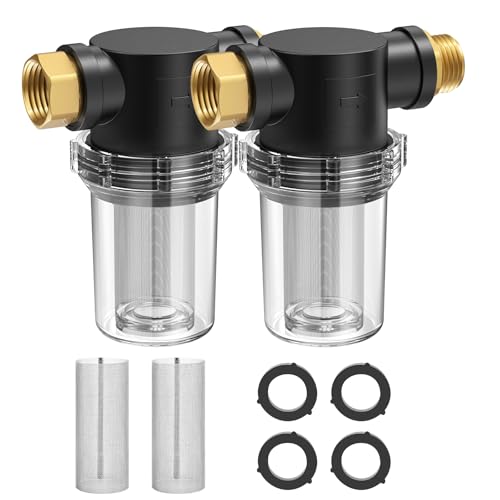 2 Pcs Garden Hose Filter (2 Count)