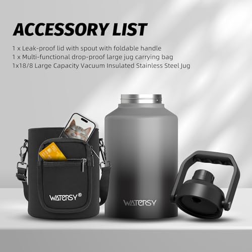 1 Gallon Water Bottle Insulated