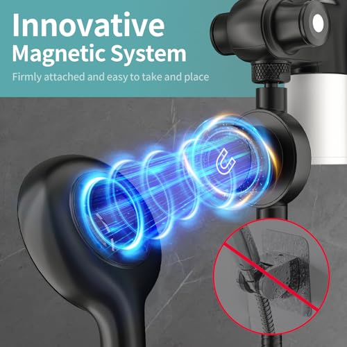 Magnetic Shower Head with Filters for Hard Water