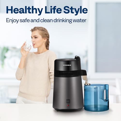 1.6 Gallon 6L 900W Water Distiller Countertop