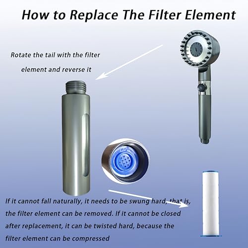 10Pcs Shower Head Filter Drivese (10 Count)