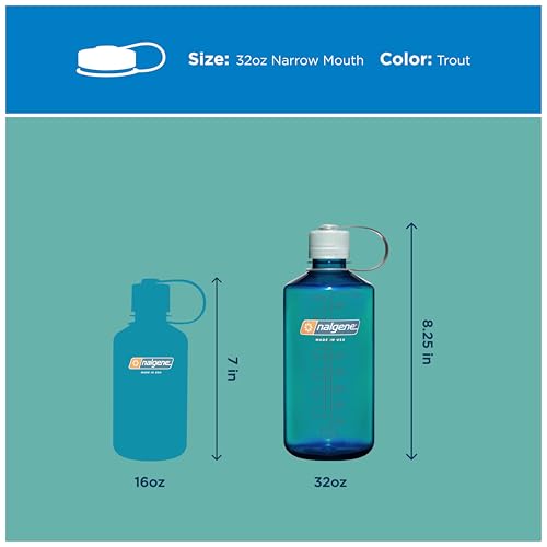 32 oz Narrow Mouth Water Bottle