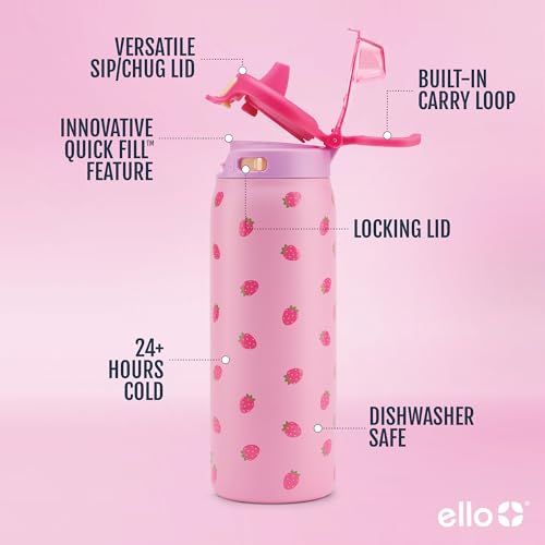 Kids Pop & Fill 18oz Stainless Water Bottle