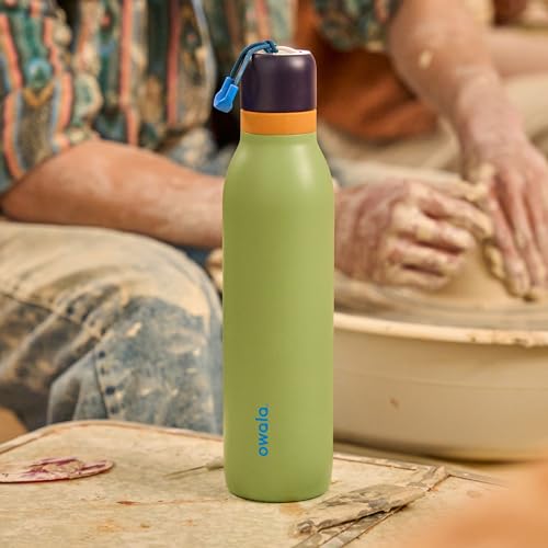 FreeSip Twist Stainless Steel Water Bottle 24 oz Camo Cool
