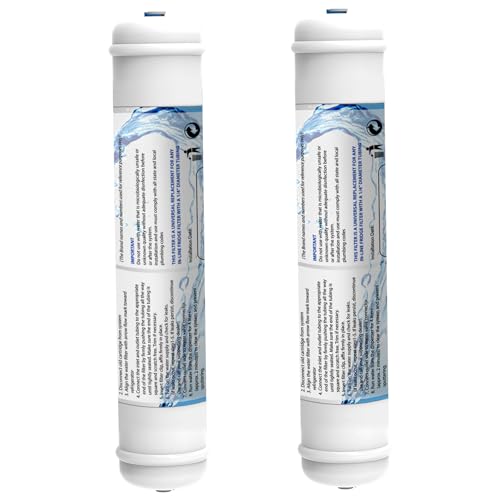 Inline Activated Carbon Water Filter (2 Count)