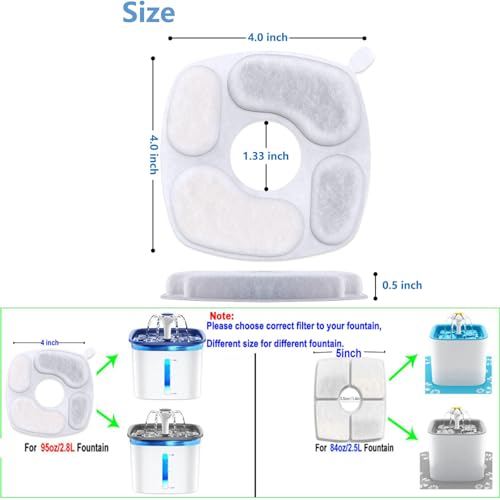 8 Pack Filters+8 Pack Pre