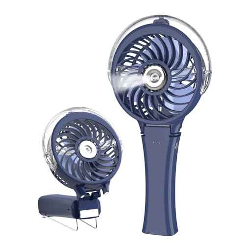 Upgraded Portable Handheld Misting Fan