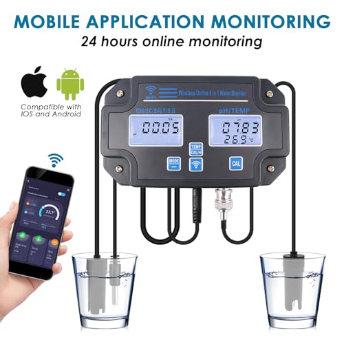 6 in 1 Smart Water Quality Tester