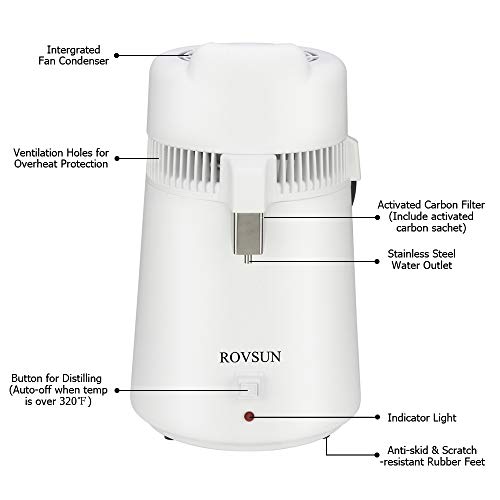 1.6 Gallon 6L Water Distiller w