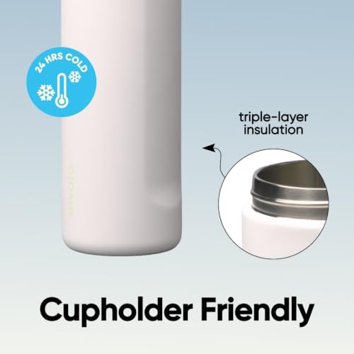FreeSip Stainless Steel Water Bottle 24 oz Iced Breeze