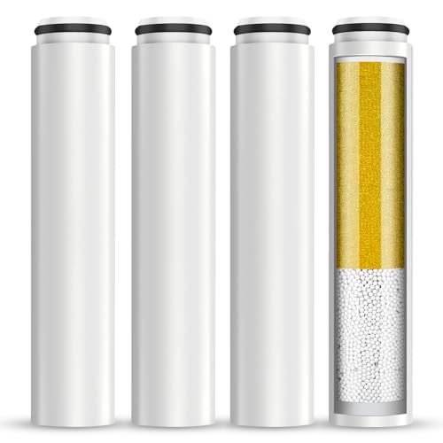 4 Pack Replacement Filters for Handheld Shower Head (4 Count)