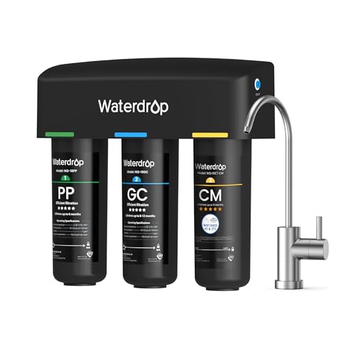 TSB-10-CM Under Sink Water Filter System, Reduce Chloramine