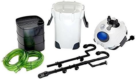 SunSun HW-304B 5-Stage External Canister Filter with 9W UV Sterilizer, 525 GPH