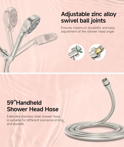 Filtered Shower Head with Handheld (4 Count)