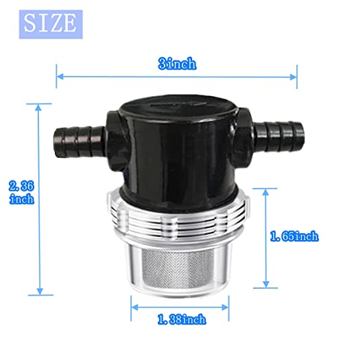 2PC RV Water Pump Filter (2 Count)