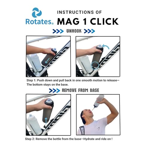 24oz Cycling Magnetic Water Bottle