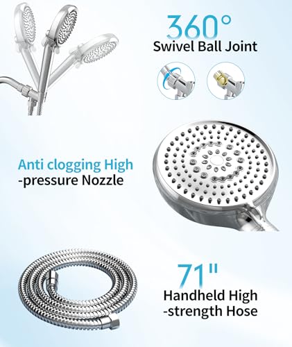 Filtered Shower Head with Handheld