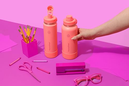 Insulated Water Bottle with Spout Lid