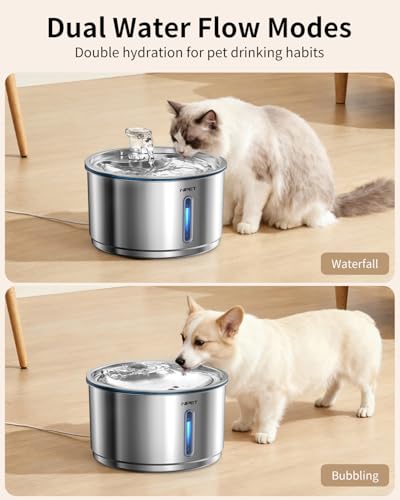 Cat Water Fountain Stainless Steel 1Gal