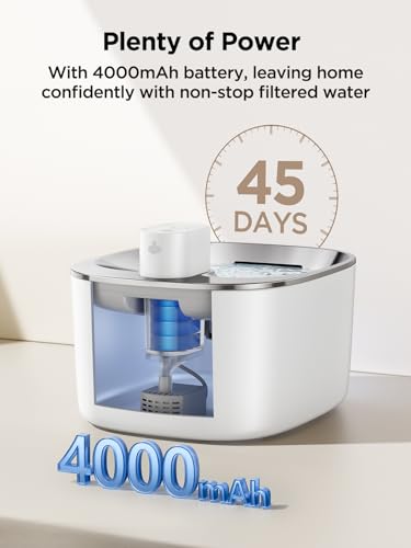 Wireless Cat Water Fountain with Sensor