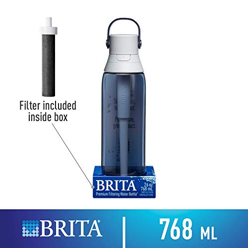 26 Ounce Premium Filtering Water Bottle with Filter