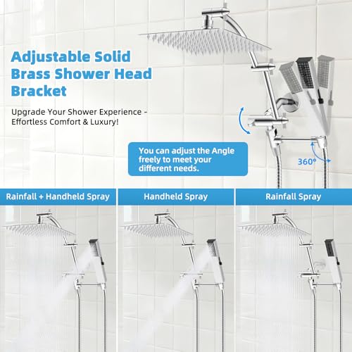 All Metal CUPC Certified 10'' Rain Shower Head