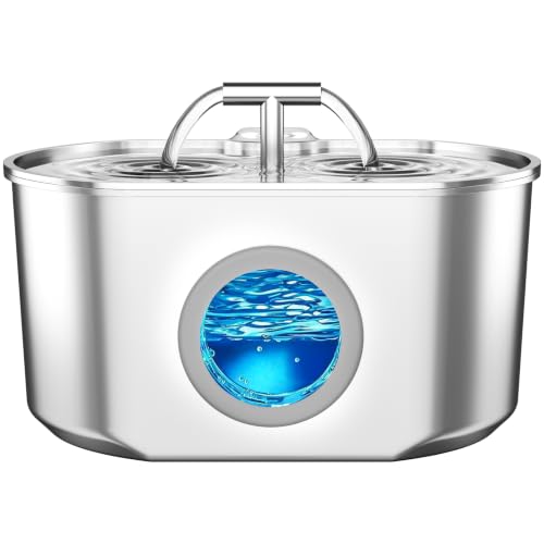 Cat Water Fountain Stainless Steel